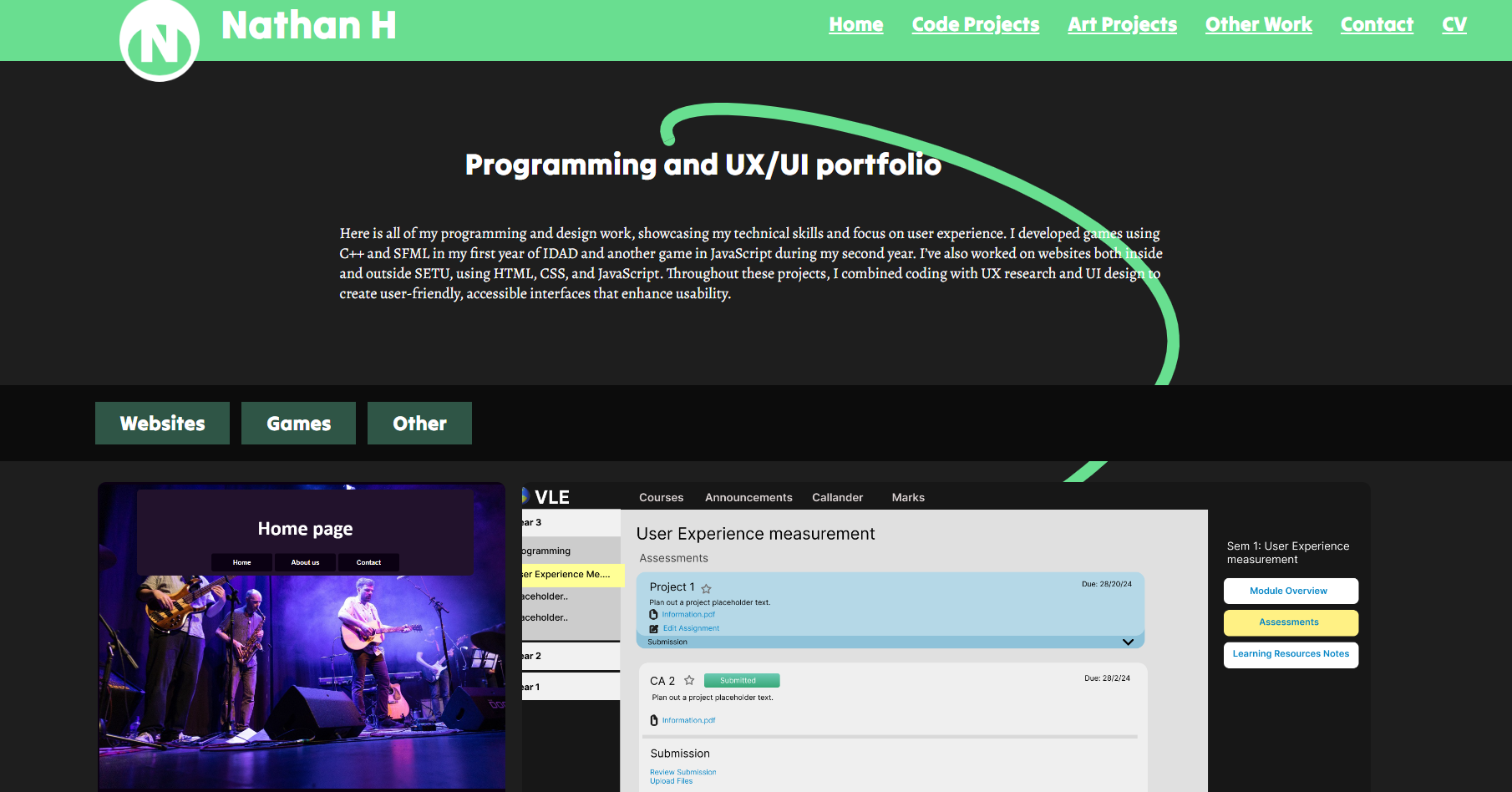 preview of project page